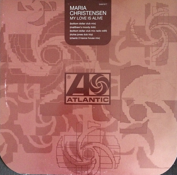 Maria Christensen : My Love Is Alive (12", Promo)