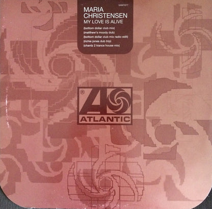 Maria Christensen : My Love Is Alive (12", Promo)