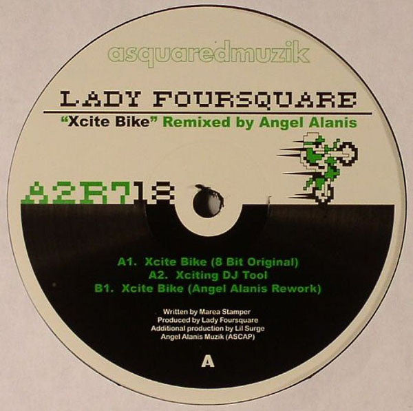 Lady Foursquare : Xcite Bike (12")