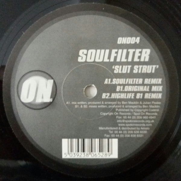 Soulfilter : Slut Strut (12")