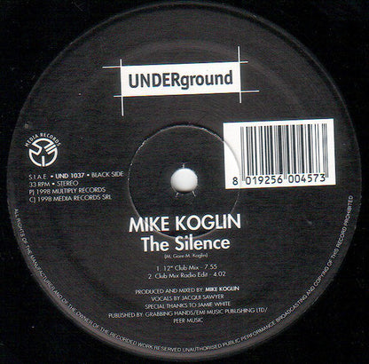 Mike Koglin : The Silence (12")