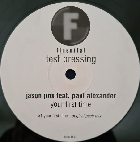 Jason Jinx Feat. Paul Alexander : Your First Time (12", TP)