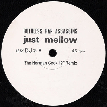 Ruthless Rap Assassins : Just Mellow (12", Promo)