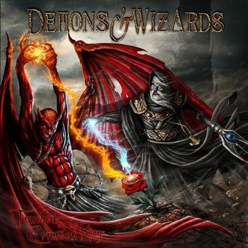 Demons & Wizards : Touched By The Crimson King (LP + LP, S/Sided, Etch + Album, RE, RM)