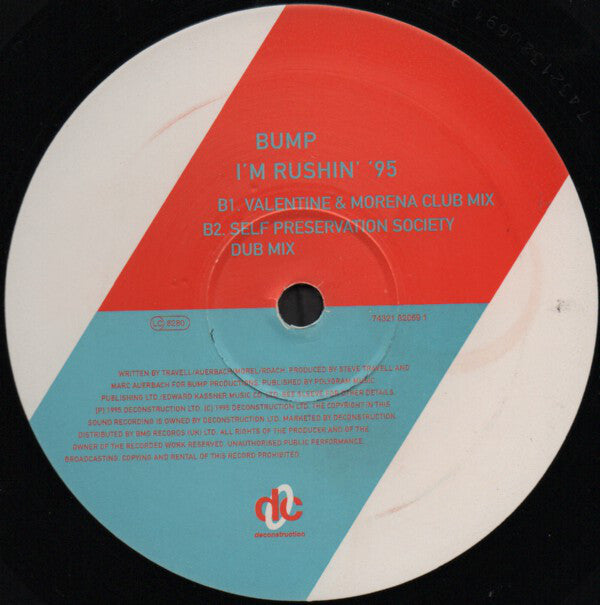 Bump : I'm Rushin' '95 (12")