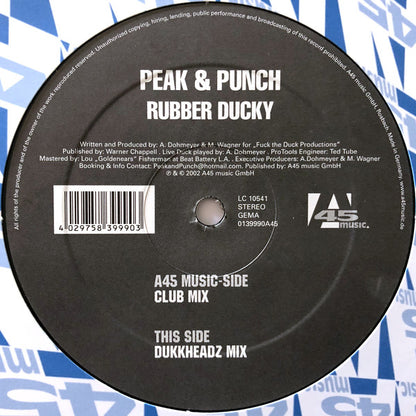 Peak & Punch : Rubber Ducky (12")