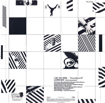 Space Monkey (3) : Can't Stop Running (12", Single)