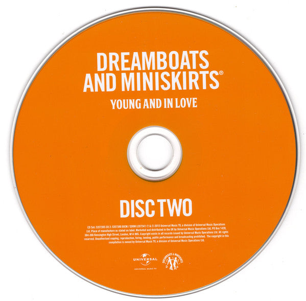 Various : Dreamboats And Miniskirts Young And In Love (2xCD, Comp)