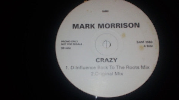 Mark Morrison : Crazy (12", Promo)