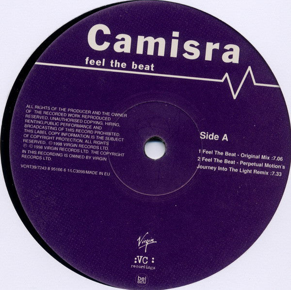 Camisra : Feel The Beat (12")