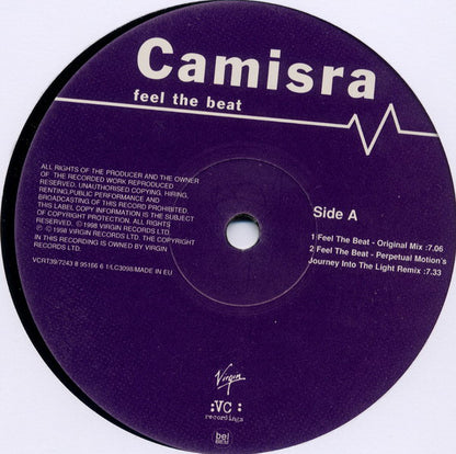 Camisra : Feel The Beat (12")