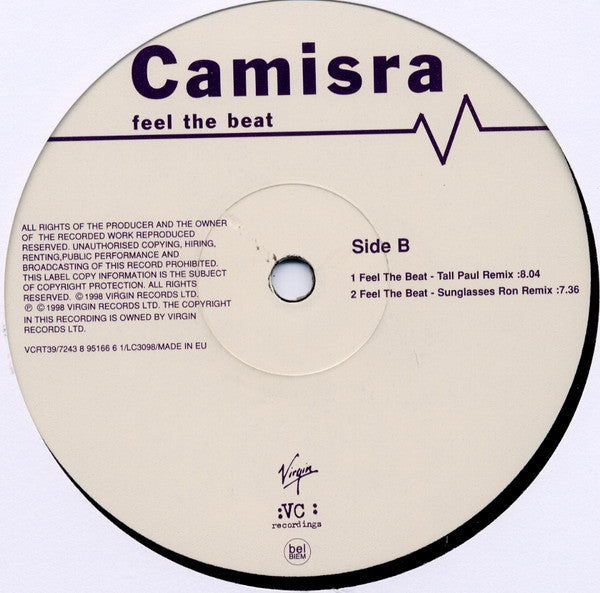 Camisra : Feel The Beat (12")