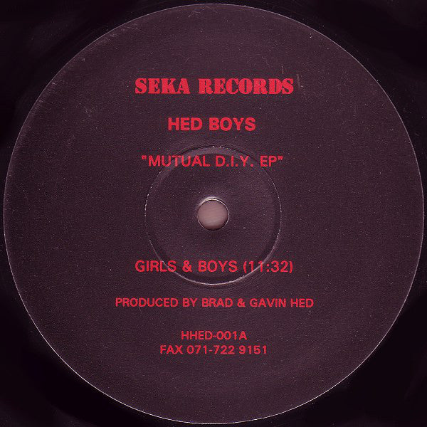 Hed Boys : Mutual D.I.Y.  EP (12", EP)