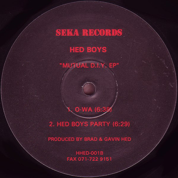 Hed Boys : Mutual D.I.Y.  EP (12", EP)