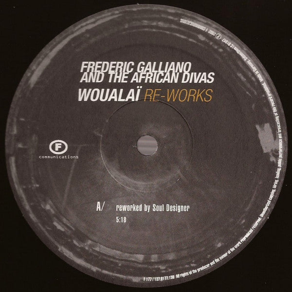 Frederic Galliano And The African Divas : Woualaï Re-Works (12")