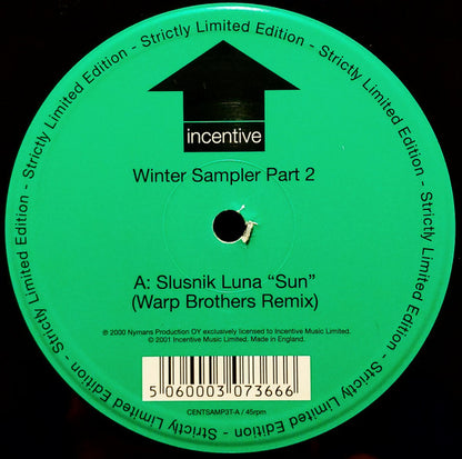 Slusnik Luna / Comanova : Winter Sampler (Part 2 Of 2) (12", Ltd, Promo, Smplr)