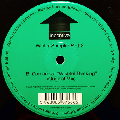 Slusnik Luna / Comanova : Winter Sampler (Part 2 Of 2) (12", Ltd, Promo, Smplr)