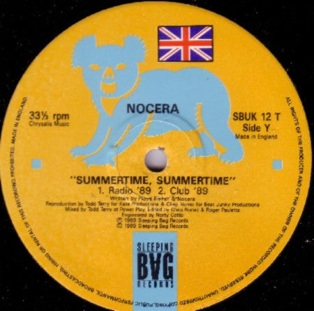 Nocera : Summertime, Summertime '89 (12")