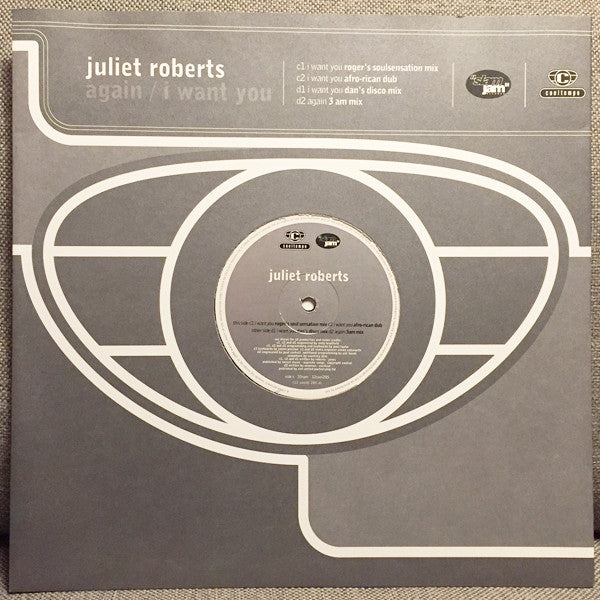 Juliet Roberts : Again / I Want You (12", [2/)