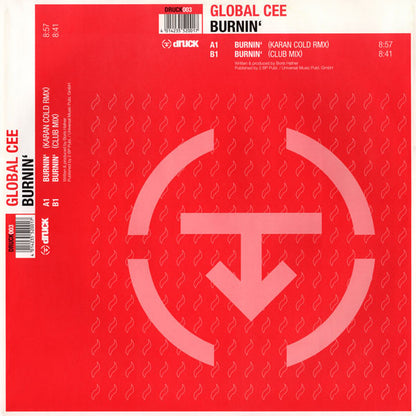 Global Cee : Burnin' (12")