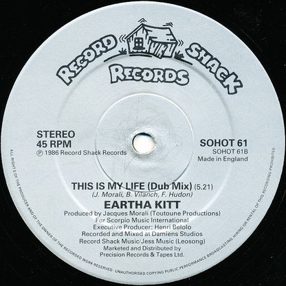 Eartha Kitt : This Is My Life (12")