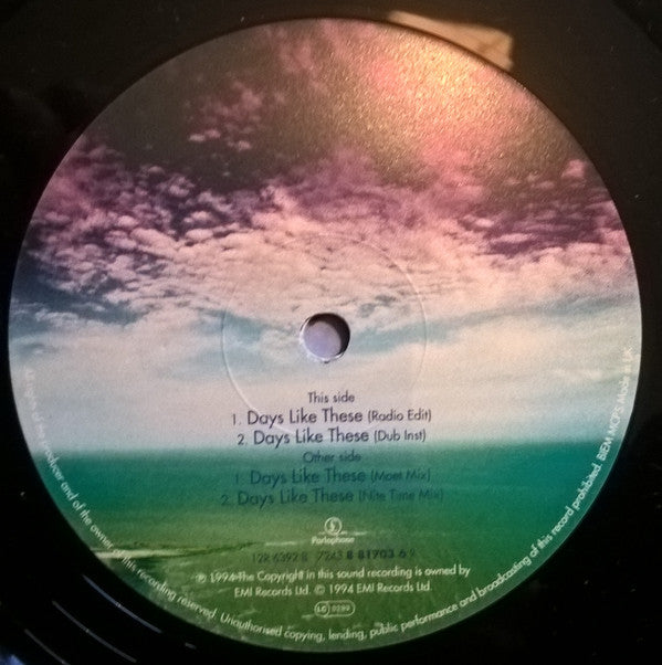 Sleeptalking Birds : Days Like These (12", Single)