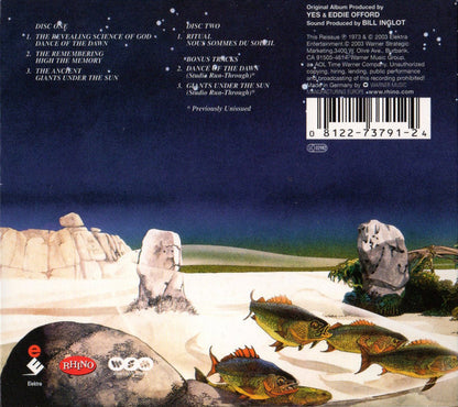 Yes : Tales From Topographic Oceans (2xCD, Album, RE, RM, RP, Dig)