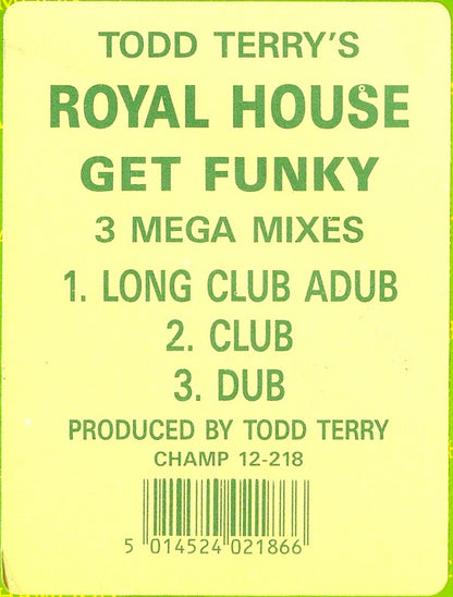 Royal House : Get Funky (12")