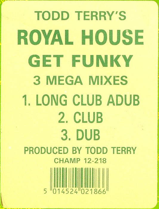 Royal House : Get Funky (12")