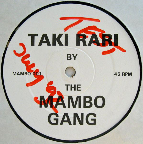 The Mambo Gang : Taki Rari (12", S/Sided)