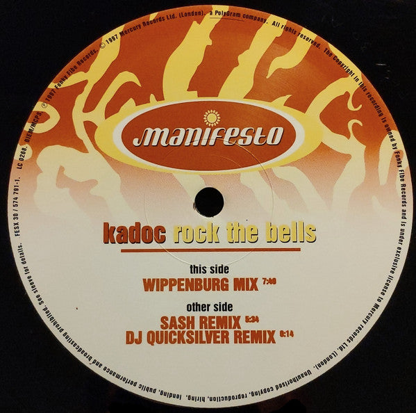 Kadoc : Rock The Bells (12")