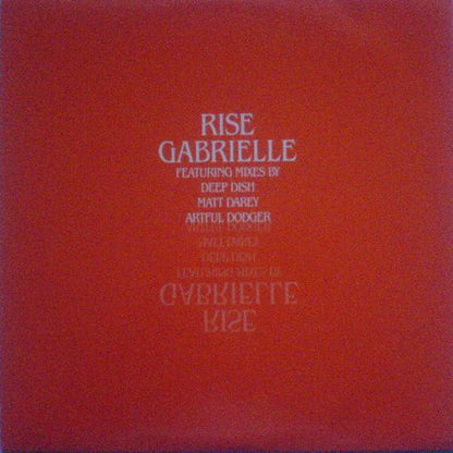 Gabrielle : Rise (2x12", Promo)
