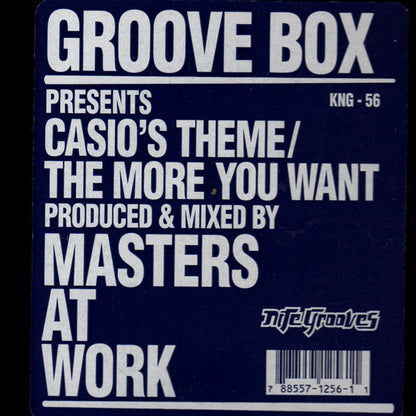 Groove Box : Casio's Theme / The More You Want (12")