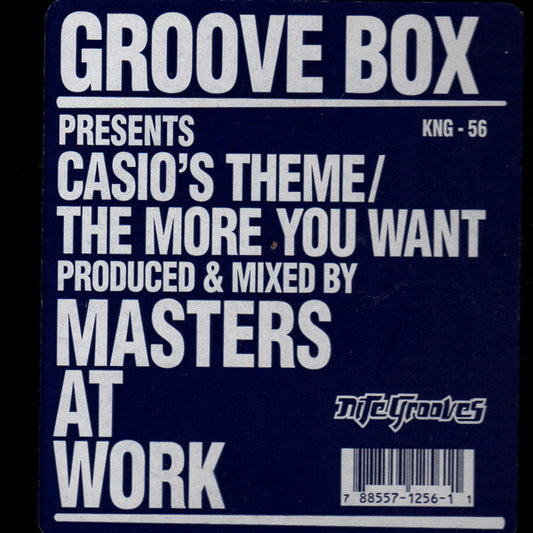 Groove Box : Casio's Theme / The More You Want (12")