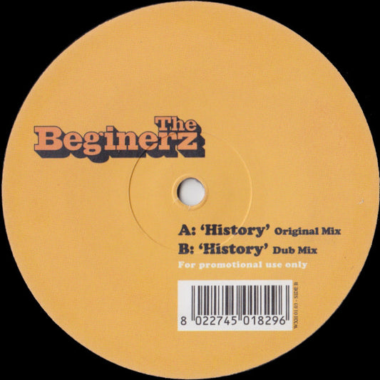The Beginerz : History (12", Promo)