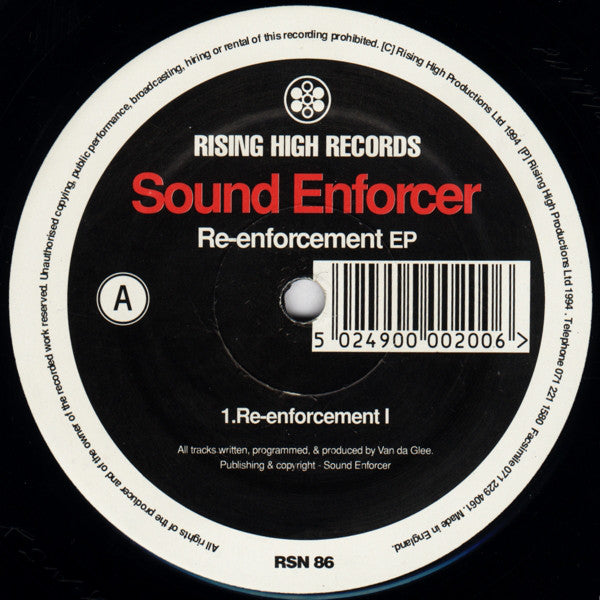 Sound Enforcer : Re-Enforcement EP (12", EP)