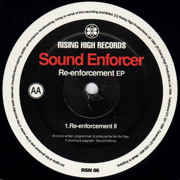 Sound Enforcer : Re-Enforcement EP (12", EP)