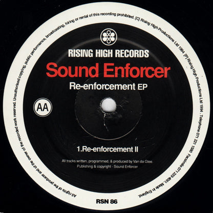 Sound Enforcer : Re-Enforcement EP (12", EP)