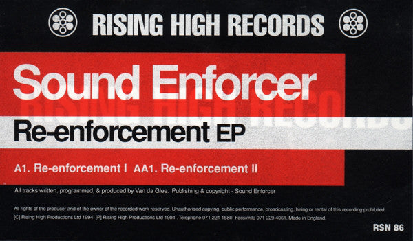 Sound Enforcer : Re-Enforcement EP (12", EP)