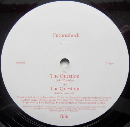Futureshock : The Question  (12")