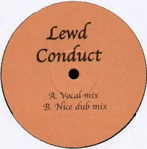 Unknown Artist : Lewd Conduct (12")