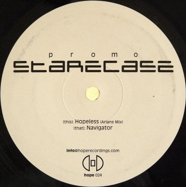 Starecase : Hopeless / Navigator (12", Promo)