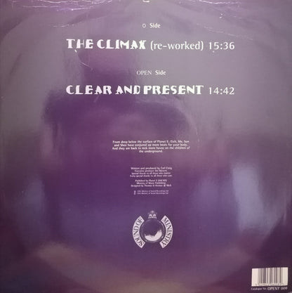 Carl Craig Presents Paperclip People : The Climax / Clear & Present (12")