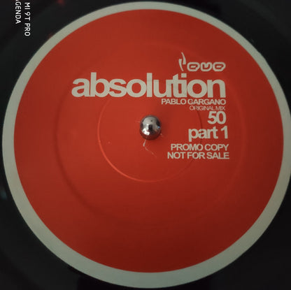 Pablo Gargano : Absolution (12", Promo, 1/2)