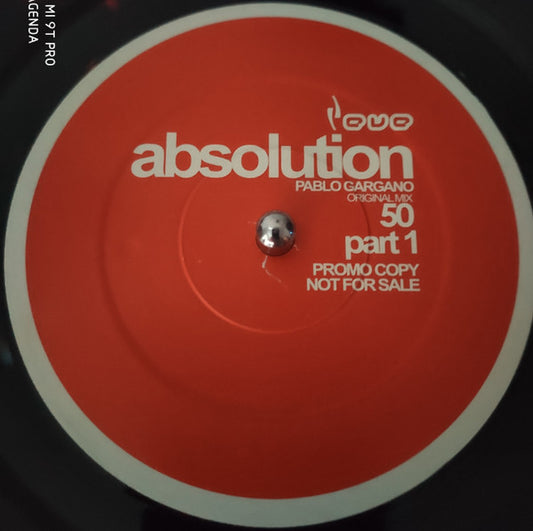 Pablo Gargano : Absolution (12", Promo, 1/2)