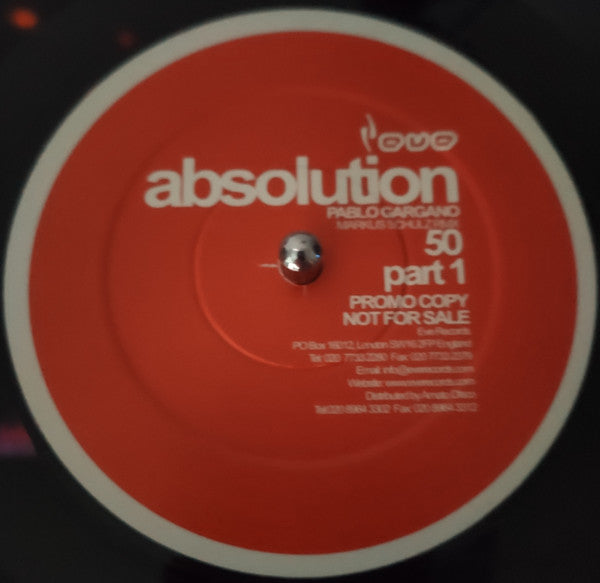 Pablo Gargano : Absolution (12", Promo, 1/2)