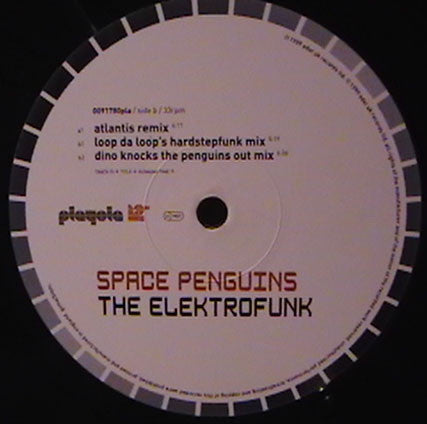 Space Penguins : The Elektrofunk (12", Single)