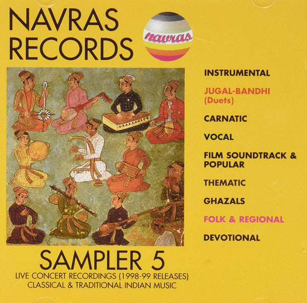 Various : Navras Sampler 5 (2xCD)