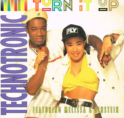 Technotronic Featuring Melissa & Einstein (2) : Turn It Up (12", Single)