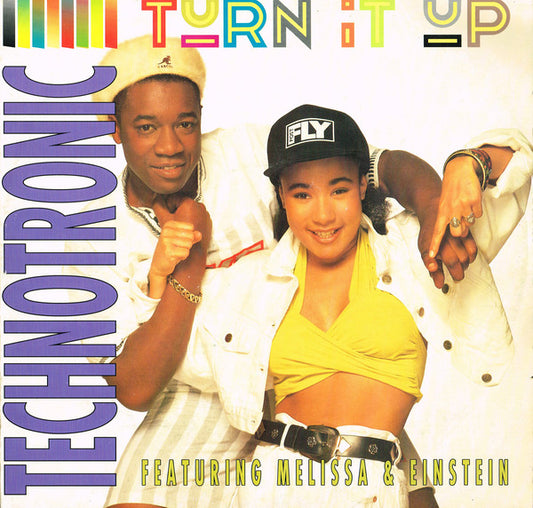 Technotronic Featuring Melissa & Einstein (2) : Turn It Up (12", Single)